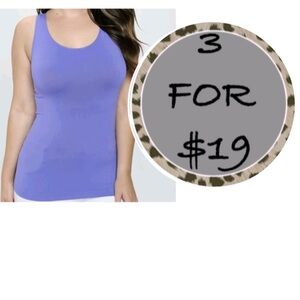3/$19 NWT Yelete fits like a glove reversible tank top